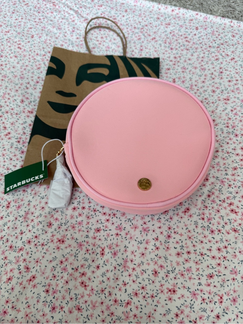 Starbucks 2026 Pink Vibes Belt Bag with Charms